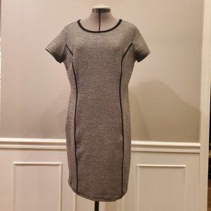 Chicos Size 1 Grey Dress